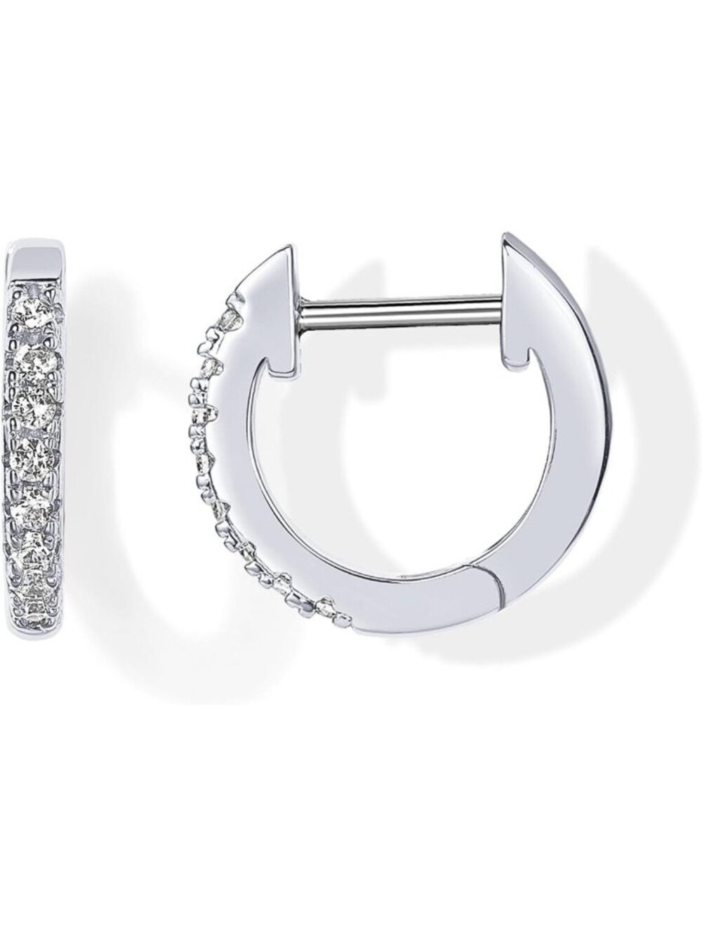 Chic Small Gold Huggie Hoop Earrings for Women - 14K Gold Plated Jewelry